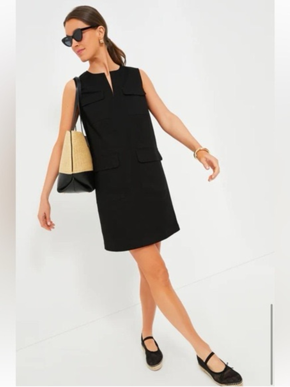 TUCKERNUCK Black Sydney Dress,medium
